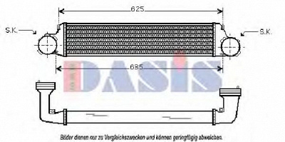 AKS DASIS 057006n -  Интеркулер